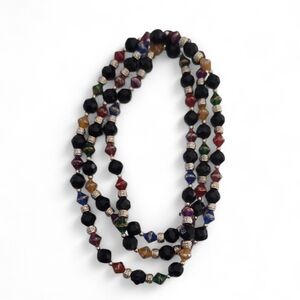 Hand Crafted Vibrant Beaded Necklace